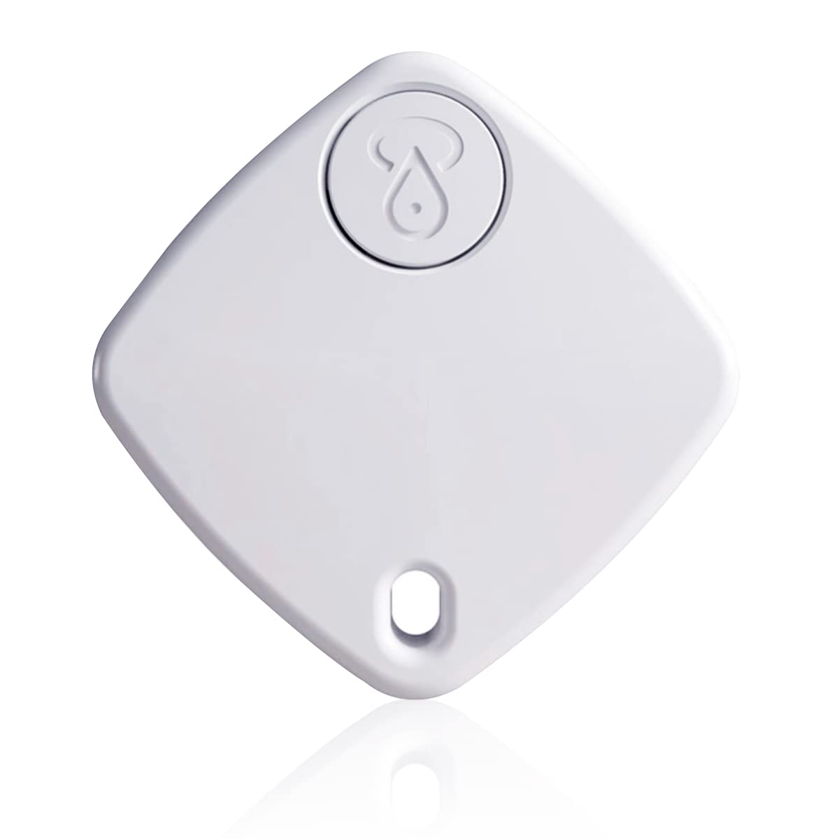 ZORBES itag Smart Bluetooth Tracker, Compatible with Apple Find My (iOS Only), Key Finder, Item Locator for Luggage Suitcase, Wallets, Bag, up to 400ft Range. Phone Finder. White