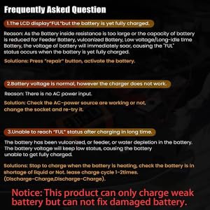 STHIRA Car Battery Charger 12V 6A for Cars Motorcycles and Boats with LCD Display | Pulse Maintenance and Auto Stop