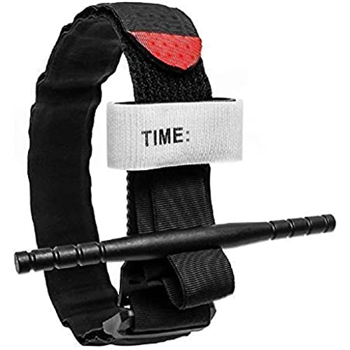 Proberos® 2pcs Military Tourniquet One-Handed Emergency First Aid Outdoor Combat Tourniquet, Adjustable, Reusable, Quick Bleeding Control - for Home, Camping, Travel, Army, Hiking, Hunting,