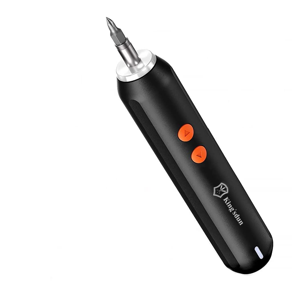 Serplex Electric Screwdriver Kit for DIY and Repairing with 20 Bits and 2.5Nm Torque | USB Rechargeable 3.7V Cordless Tool Set