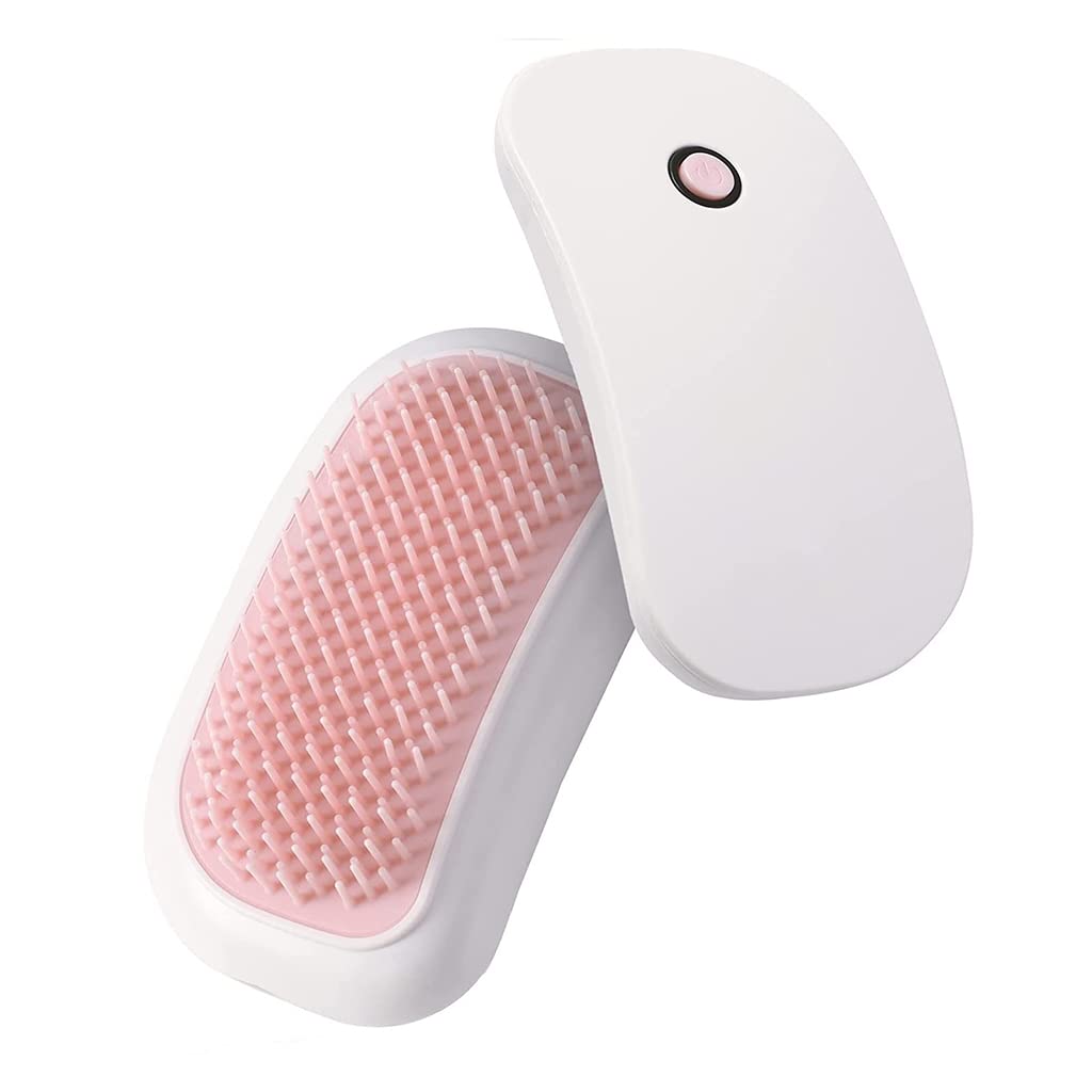 HANNEA Electric Scalp Massager for Stress Relief with 8000 Vibrations and Silicone Bristles