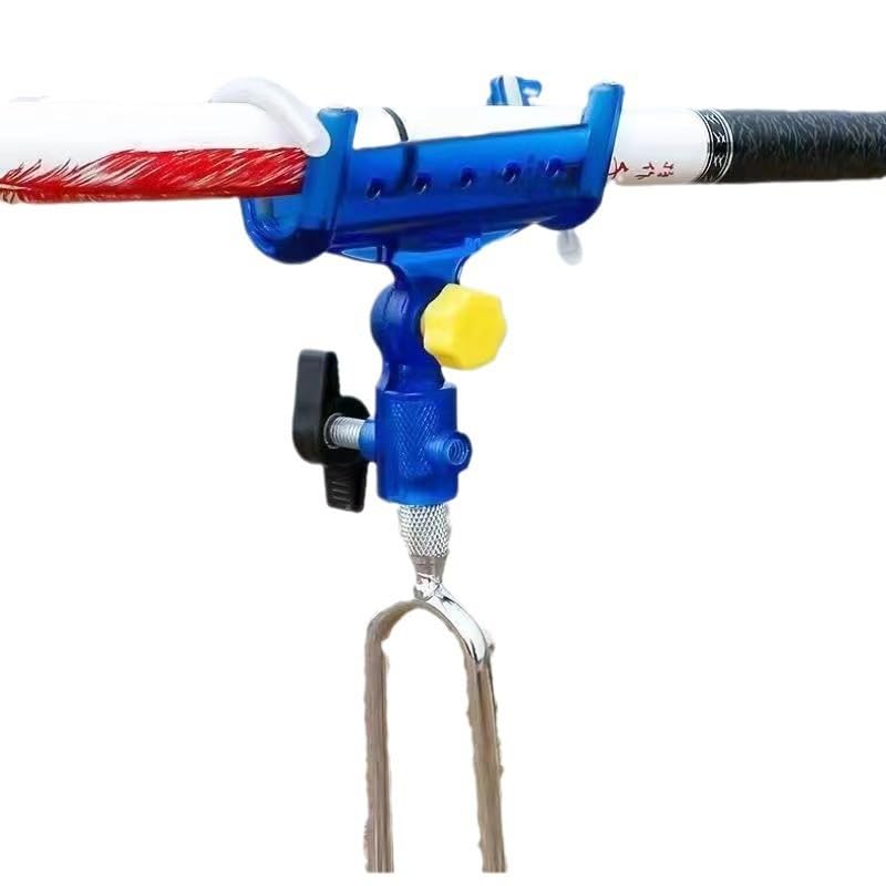 Proberos Fishing Rod Holder for Bank Fishing with 10.6 in Sharp Spikes and Adjustable Tilt | Reinforced Nylon and Stainless Steel Construction