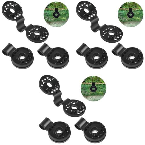 Optifit® 30pcs Clip for Fixing Net Cover in Place Plastic Universal Clip for Fixing Sunshade Bird Netting Shade Net Cover Gardening and Agriculture X3