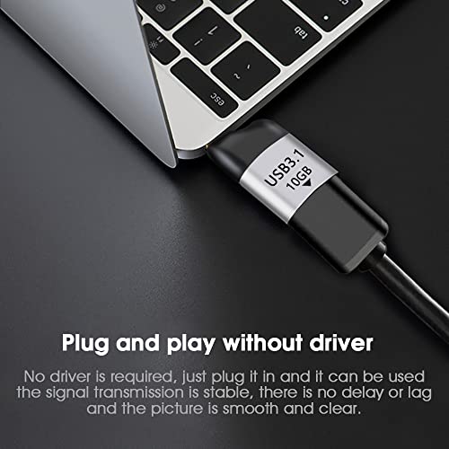 Verilux® Mini USB C to USB Adapter,Type C OTG,USB-C to USB 3.1 Female Adapter 10Gbps, High Speed Data Transfer for Laptop Mobiles Tablet Smartphone and Compatible C Type OTG Adapter Connector Devices