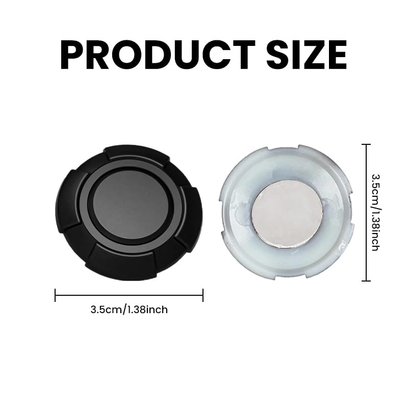 STHIRA® 2PCS Keyhole Covers Security Door Lock Key Hole Protection Trim for Suzuki Jimny 2019 2020 2021 2022 2023 2024 2025