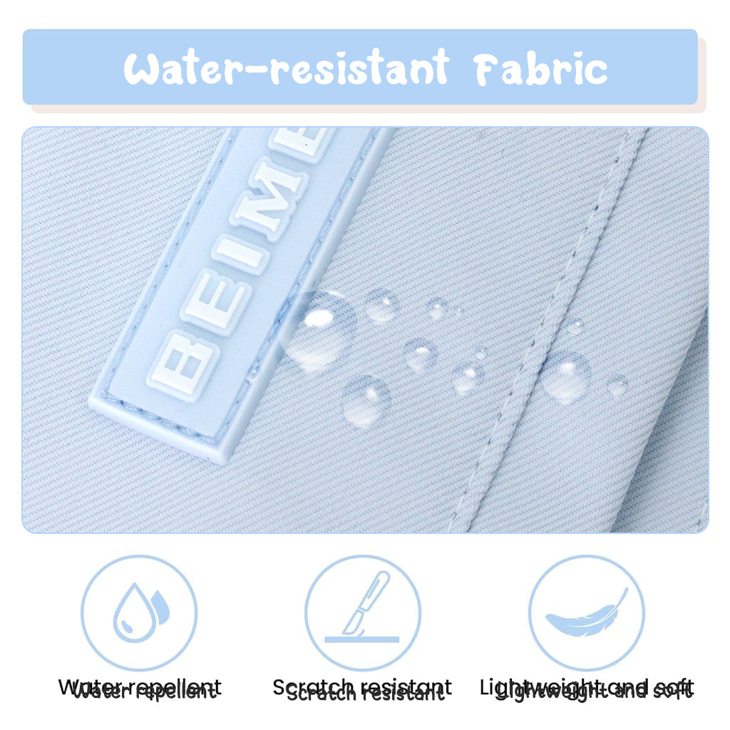 Climberty® Girls School Backpack Kawaii Blue School Book Bag Multi Compartment 15.6 inches Travel Backpack School Bag for Girls 6-12 Years Old Birthday Gift Christmas Gift, 32x15x45cm