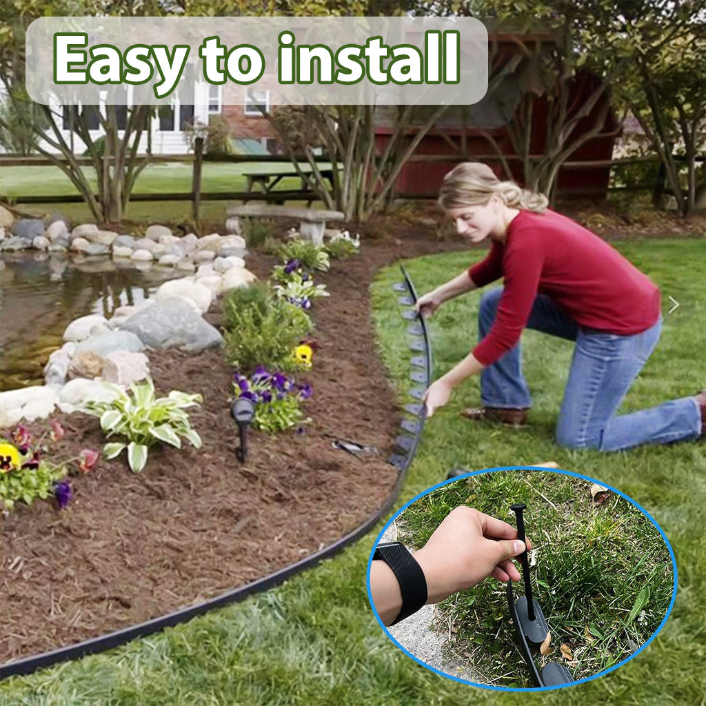 HASTHIP 30 Pcs Garden Stakes Landscape Staples for Securing Landscape Fabric, Outdoor Heavy Duty Tent Stakes, Multi Camping Windproof Nails, Plastic Ground Stakes Staples Securing Pegs (7.87 In)
