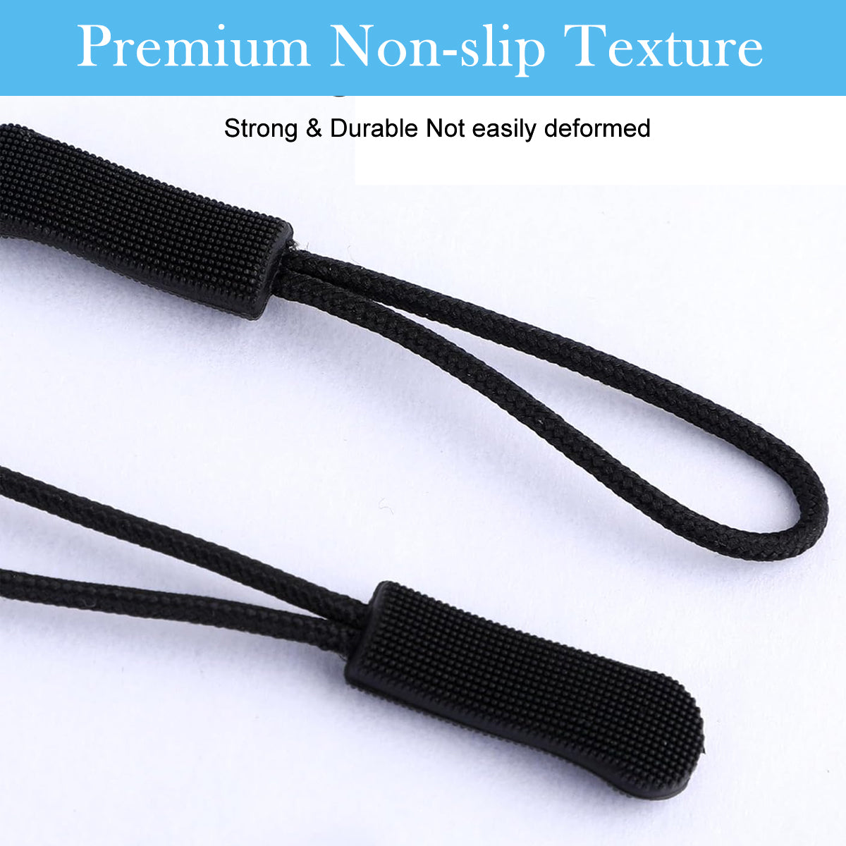 HASTHIP 32Pcs Zippers Metal Zipper Puller, Zipper Repair Kit, 4 Designs 2 Colors Zip Puller, Universal Zipper Puller Tabs Set, Multi Use Detachable Zipper Pulls for Jacket, Bags, Luggage
