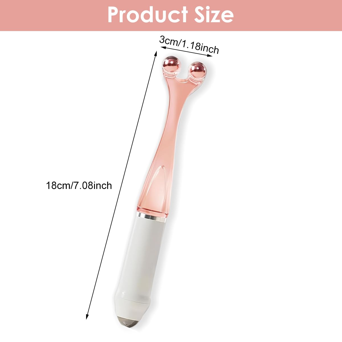 HANNEA Finger Massager Roller for Hand Relaxation with 4 Metal Rollers | Stress Relief and Circulation