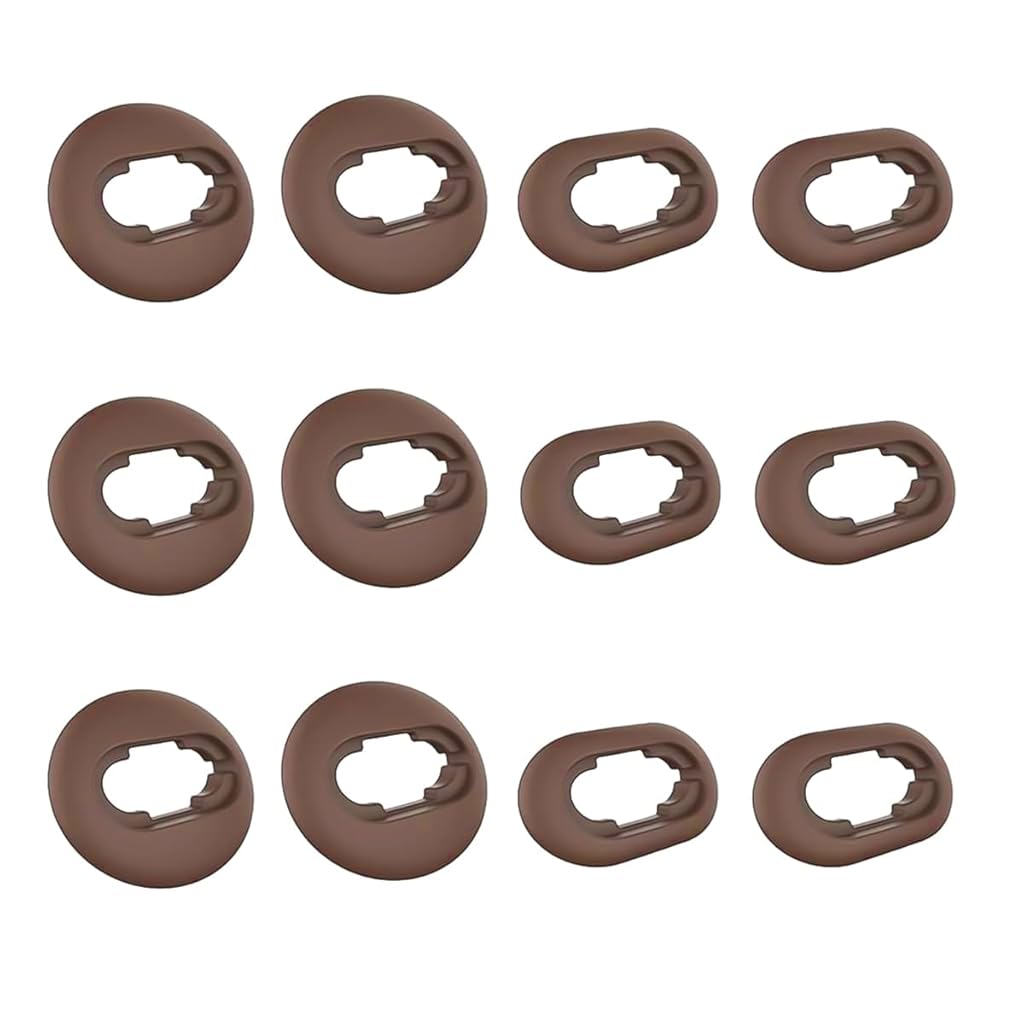 ZORBES® 6 Pairs Ear Tip Silicone Cover for Galaxy Buds Live Protective Silicone Eartips for Earbuds Non-Slip Sound Leakproof Earbuds Cover Accessories (Small & Large)