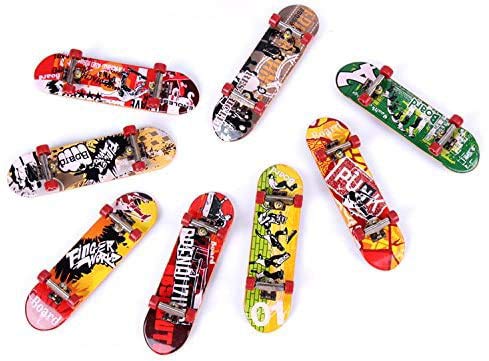 PATPAT  1Pc Mini Skateboard Finger Board Skate Boarding Kit