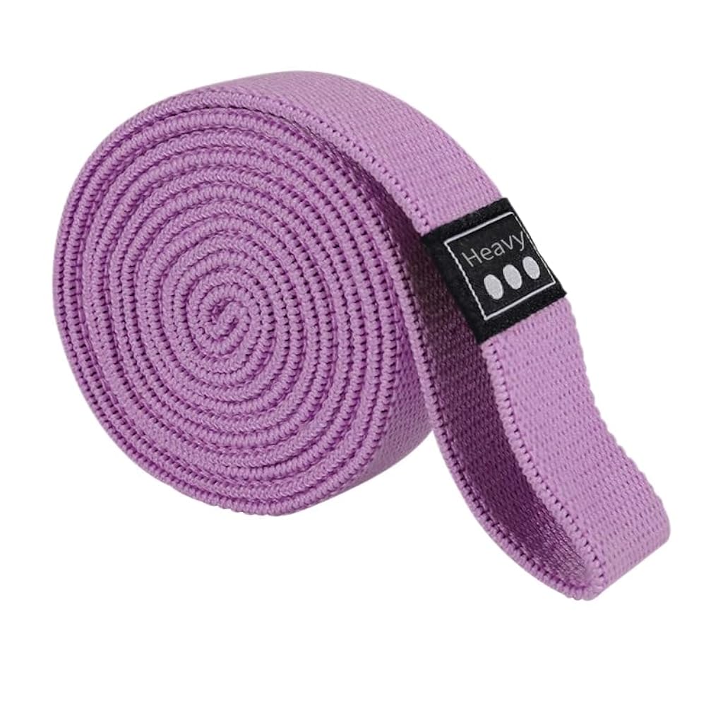 Proberos® Long Resistance Bands for Working Out Women, Fabric Resistance Band, Gym Stretch Exercise Set Physical Therapy, Elastic Exercise - Purple