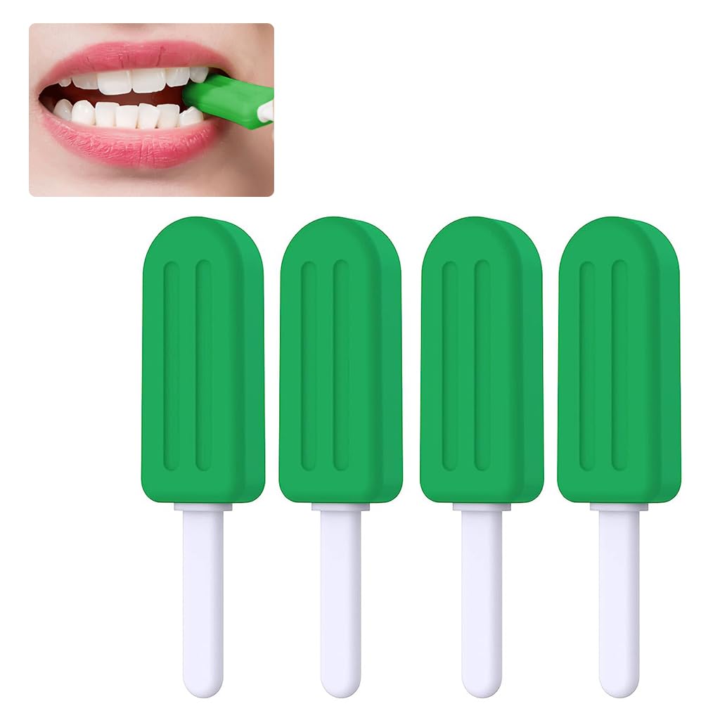 HASTHIP® 4PCS Chewies for Invisalign Aligner, Aligner Tray Seaters Chewies for Aligner Trays Chompers Aligner Trays (Mint Flavor)