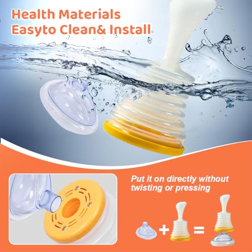 HANNEA® Choking Rescue Device Anti Choking for Kids and Adults Portable Emergency Airway Suction Home Travel 3 PCS