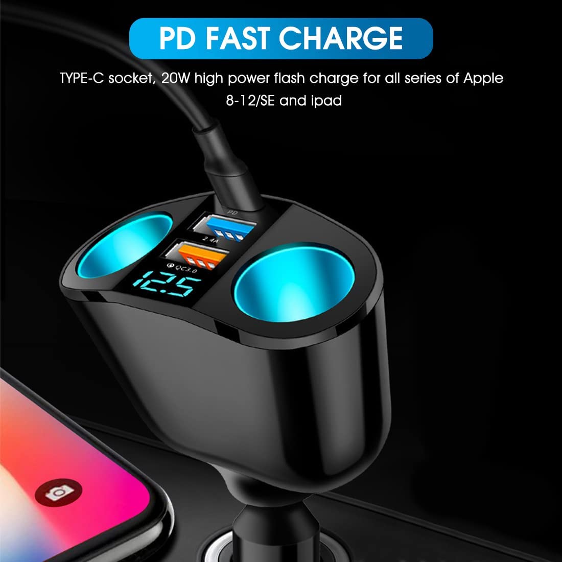 ZORBES Desk Vacuum Cleaner for Home and Office with 500mAh Battery and Nozzle Attachment