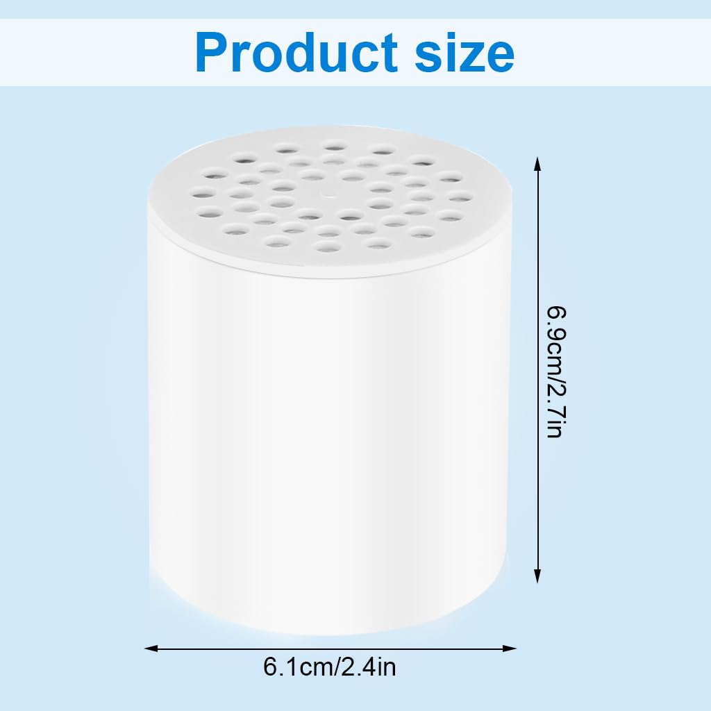 Supvox Shower Water Filter for Cleaner Showers with 22 Stage Filtration | Removes Chlorine and Heavy Metals