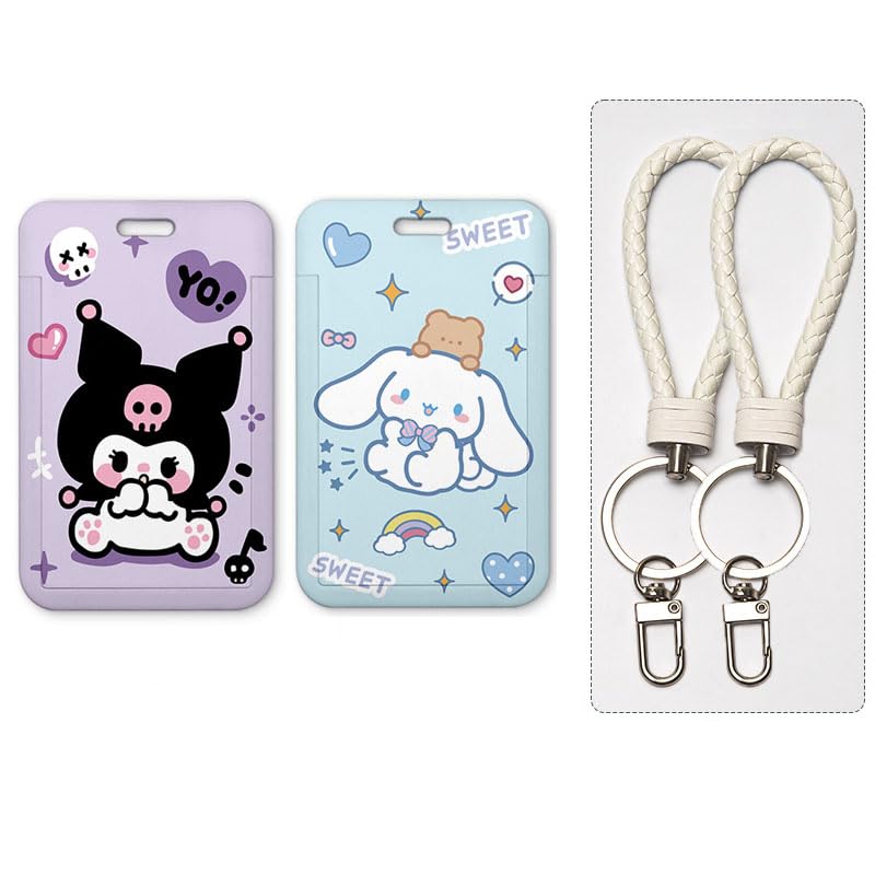 PATPAT® Lanyard with Cute ID Card Holder, Anime Lanyard Photocard Holder