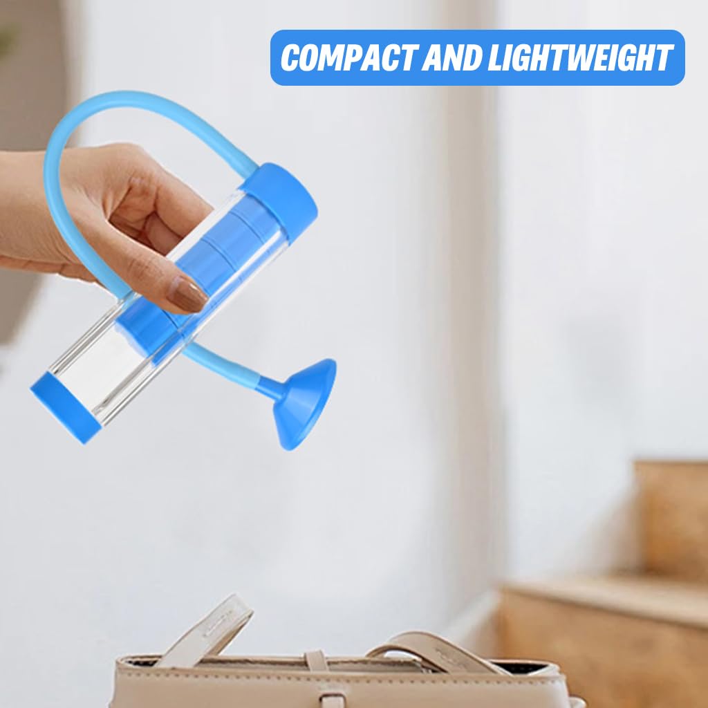 Proberos Lung Trainer for Breathing Exercise with 5 Adjustable Weights and Acrylic Tube Design