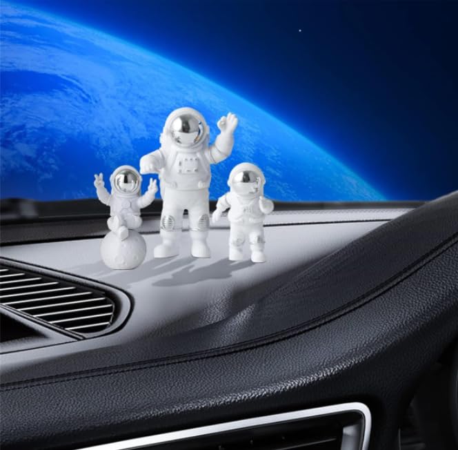 Zibuyu Astronaut Action Figure for Home and Office Decor featuring Resin Sculpture | Gift for Space Lovers