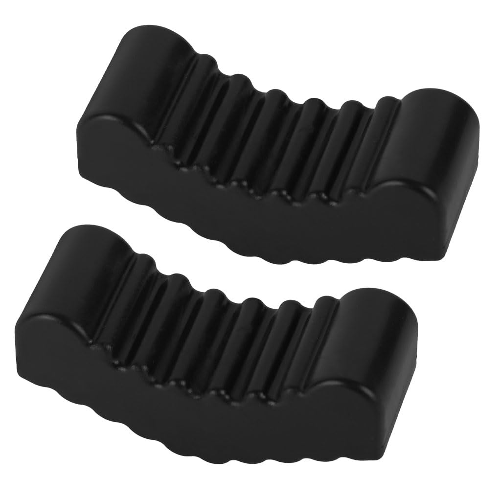 STHIRA Car Jack Pad Adapter 2 Pack for Vehicle Lifting with Grooved Anti Slip Design | High Density Rubber Frame Protector