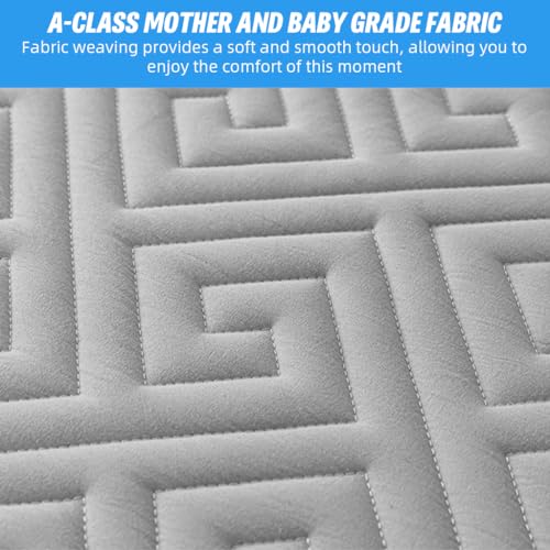 HASTHIP® 78.7'' x 59'' Mattress Protector Queen Size - Waterproof Bedsheet Bed Protector Queens Size Breathable 3D Air Queen Mattress Protectors, Gray
