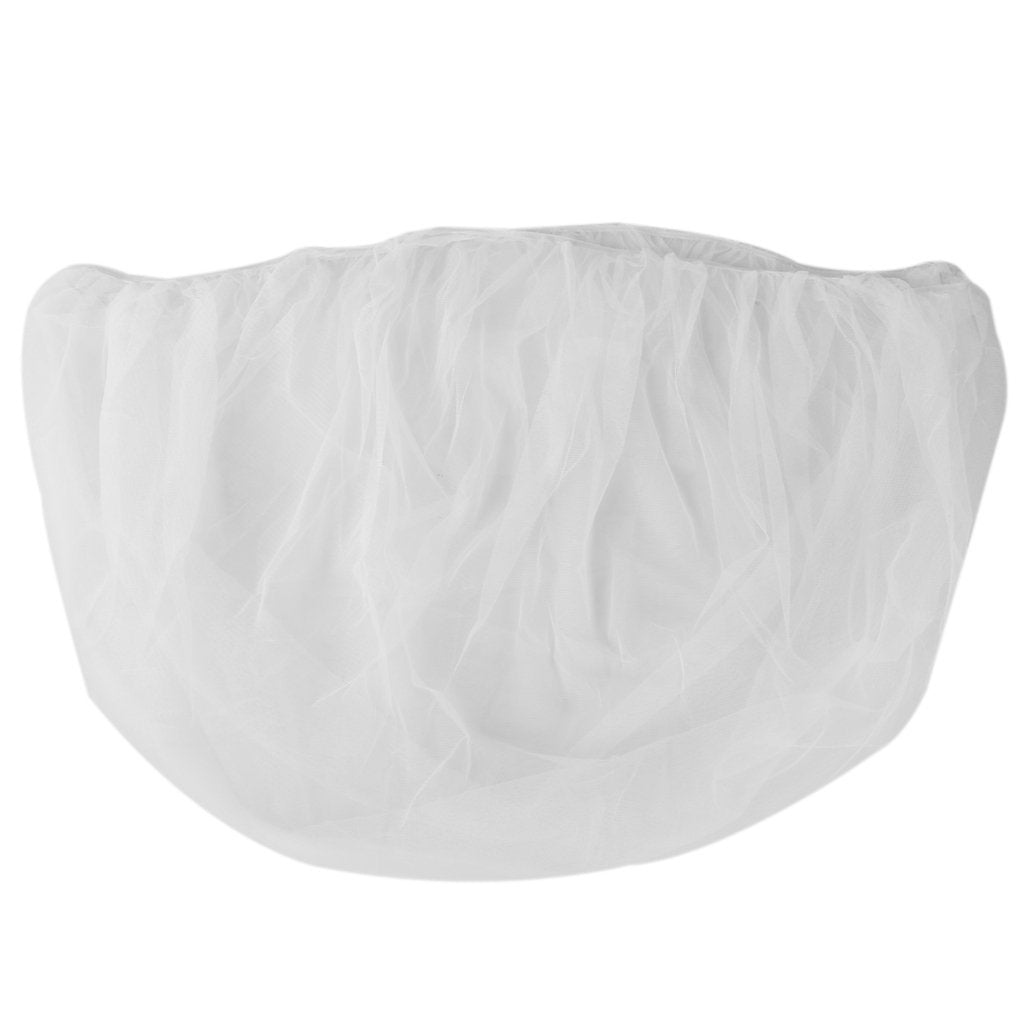 SNOWIE SOFT Mosquito Net for Baby Stroller featuring Elastic Fit and Breathable Mesh | 2 PCS White