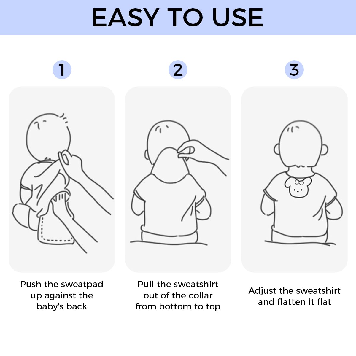 Zibuyu Baby Towels for 2–3 Year Olds with Cartoon Flap Design and 24x32cm Pure Cotton Pads