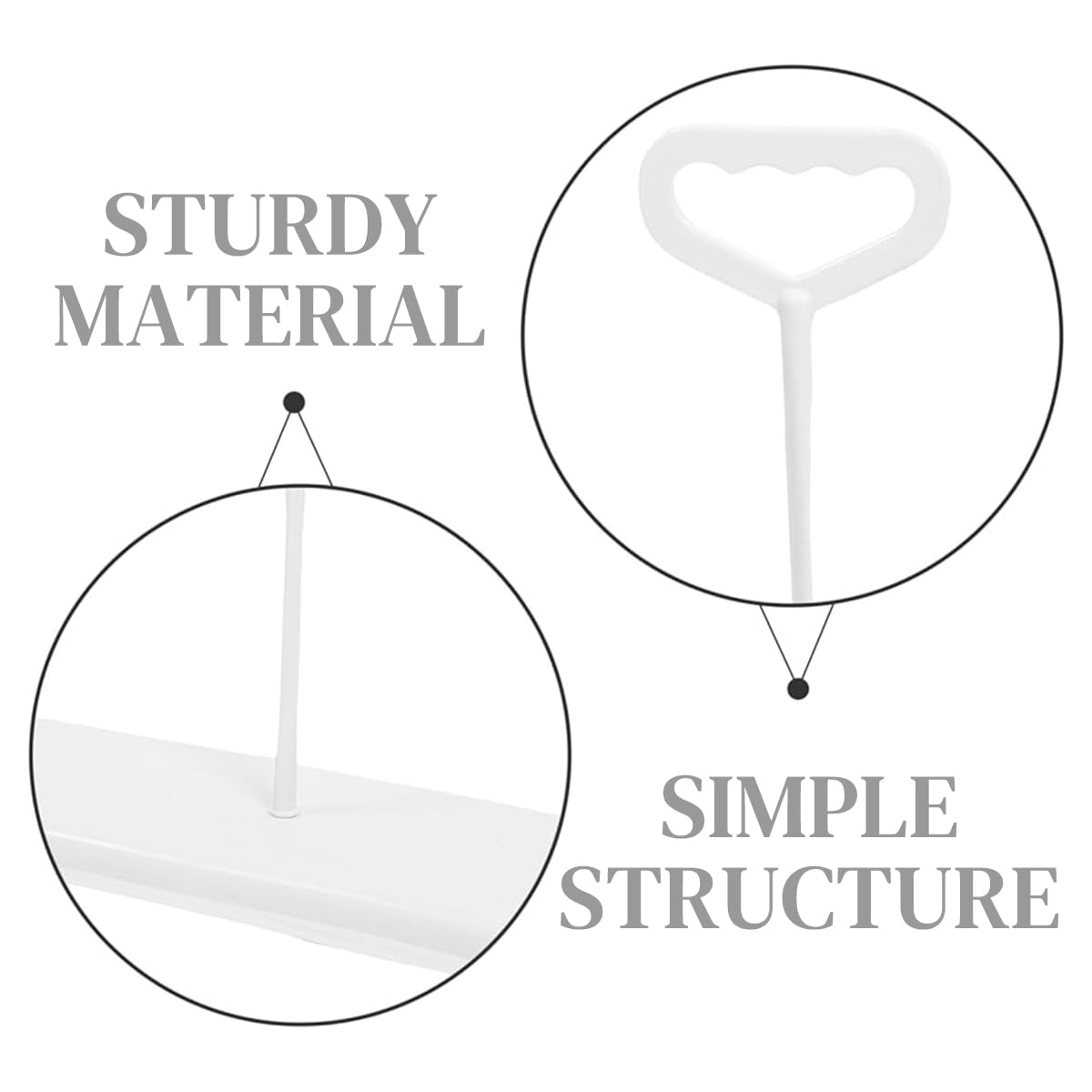 HASTHIP Squat Toilet Cover with Long Handle 53x25cm for Hygiene and Sanitation | PP Material