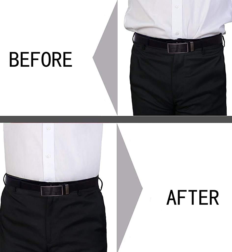 GUSTAVE Shirt Stays for Dress Shirts with Non Slip Locking Clamps and Adjustable Y Shape Straps