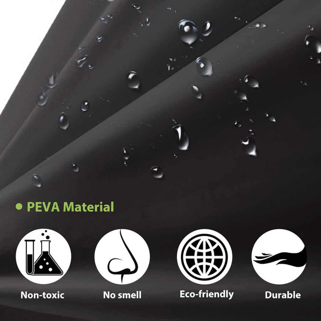 PALAY Rain Ponchos for Camping and Hiking with Snap Button Hood | 2Pcs EVA Waterproof Coat