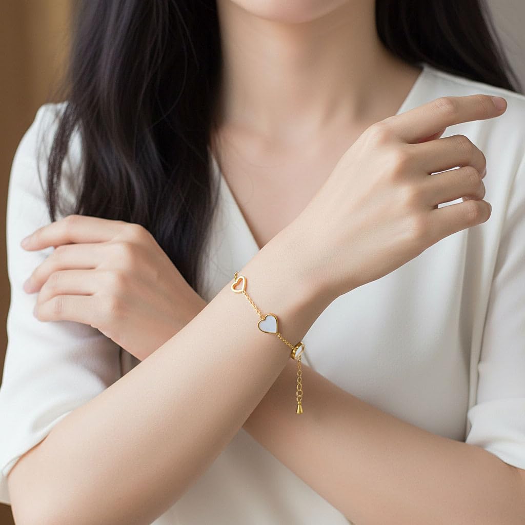 Zibuyu Adjustable Bolo Bracelet for Women with Gold Plated Chain and Slider Clasp | Elegant Jewelry for Daily Wear and Gifts