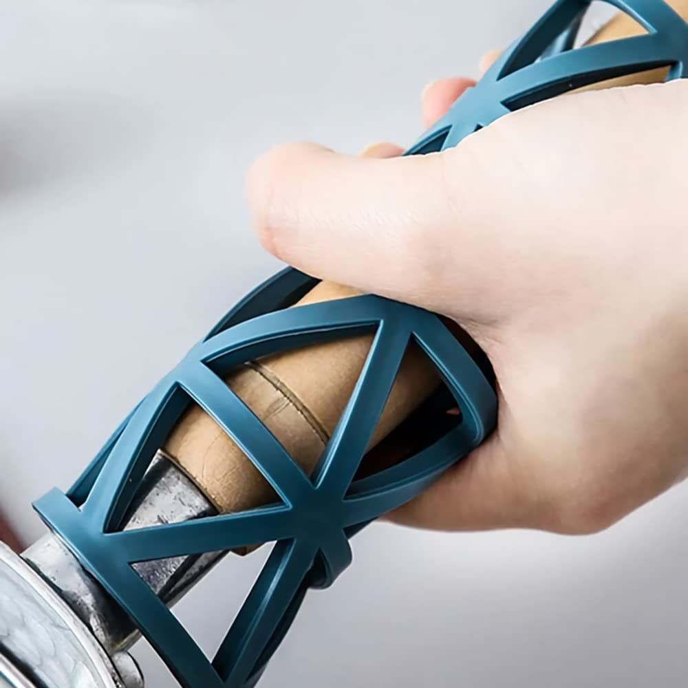 ZIBUYU Coasters for Cups Set of 4 for Tea and Coffee with Hangable Design | Heat Resistant TPR 5in Table Protection