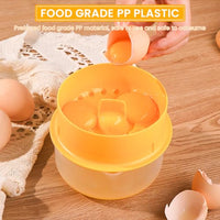 HASTHIP® gg White Separator with Egg Beater, Egg Separator Yolk White Separator, Egg White Filter Storage Box