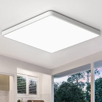 ELEPHANTBOAT® 24W LED Ceiling Light for Room Modern Minimalist Square 30 * 30cm Roof Light for Home Ceiling White Light Ceiling Light Flush Mounted Light for Living Room, Bedroom, Office(6500K)