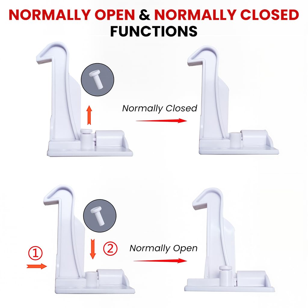 SNOWIE SOFT Baby Proofing Cabinet Locks 5 Pcs for Child Safety with Strong Adhesive | No Drill Installation