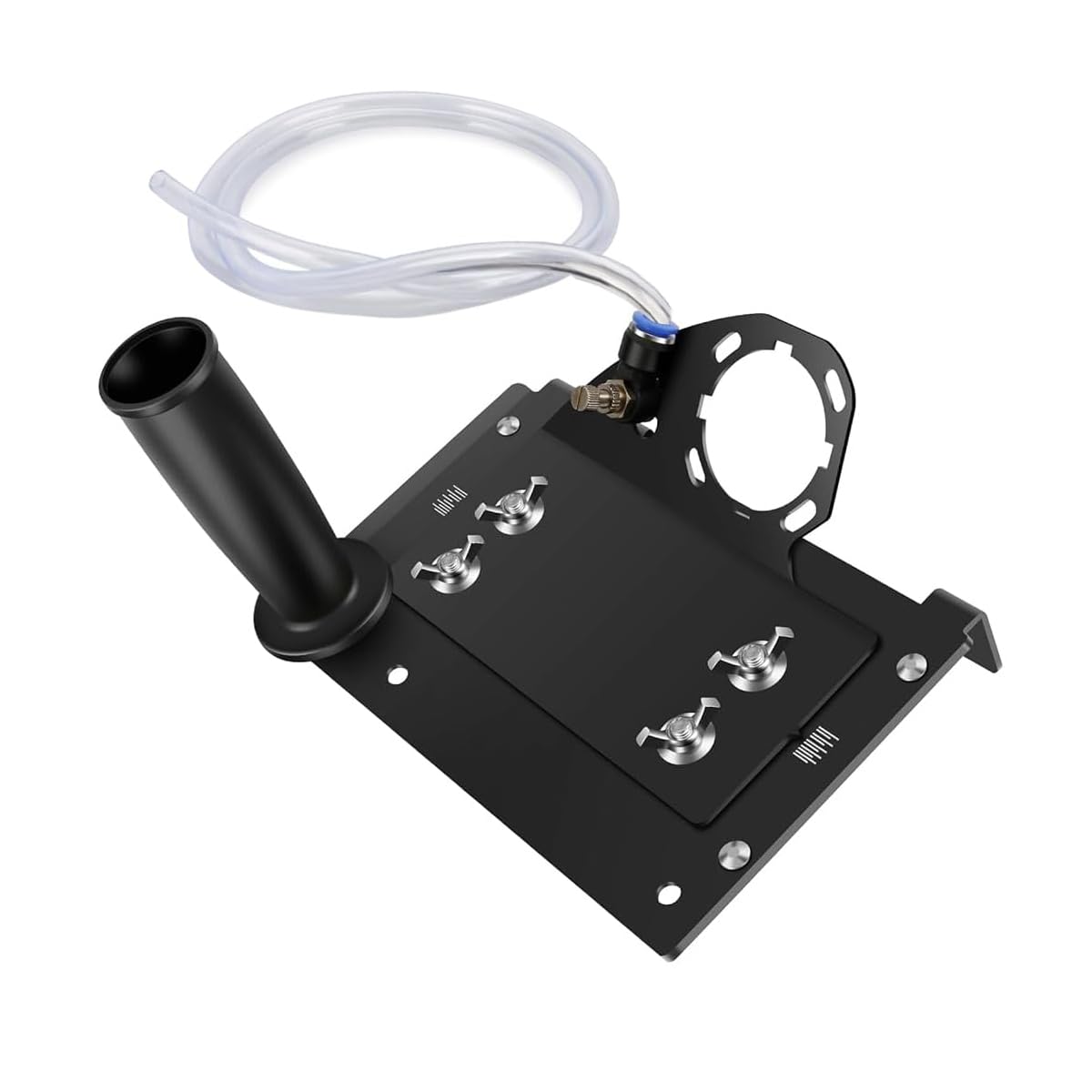 Serplex 45 Degree Tile Chamfering Tool with 3.3ft Water Pipe and Secure Clamping Stand for DIY Cutting