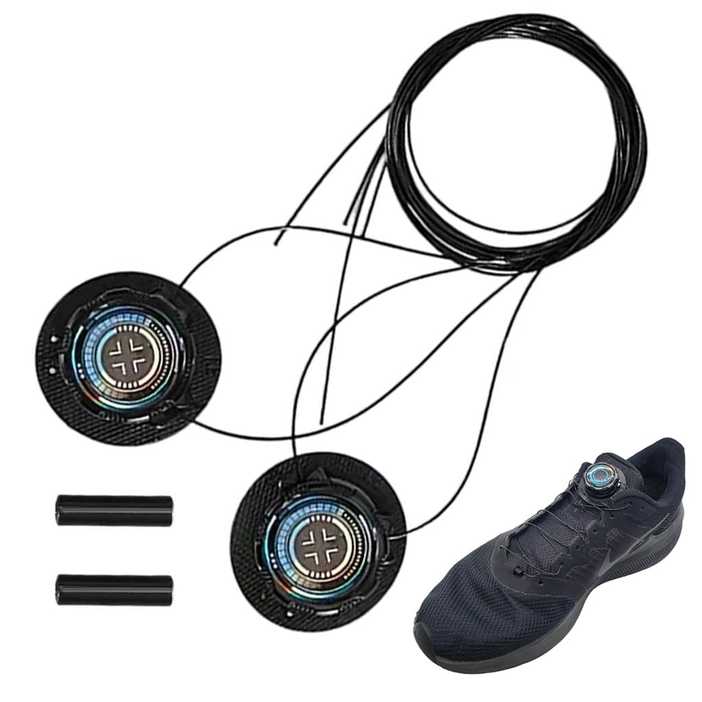 PALAY Shoelace Alternatives for Sneakers and Casual Shoes with 1.2m Wire & Knob Adjustment
