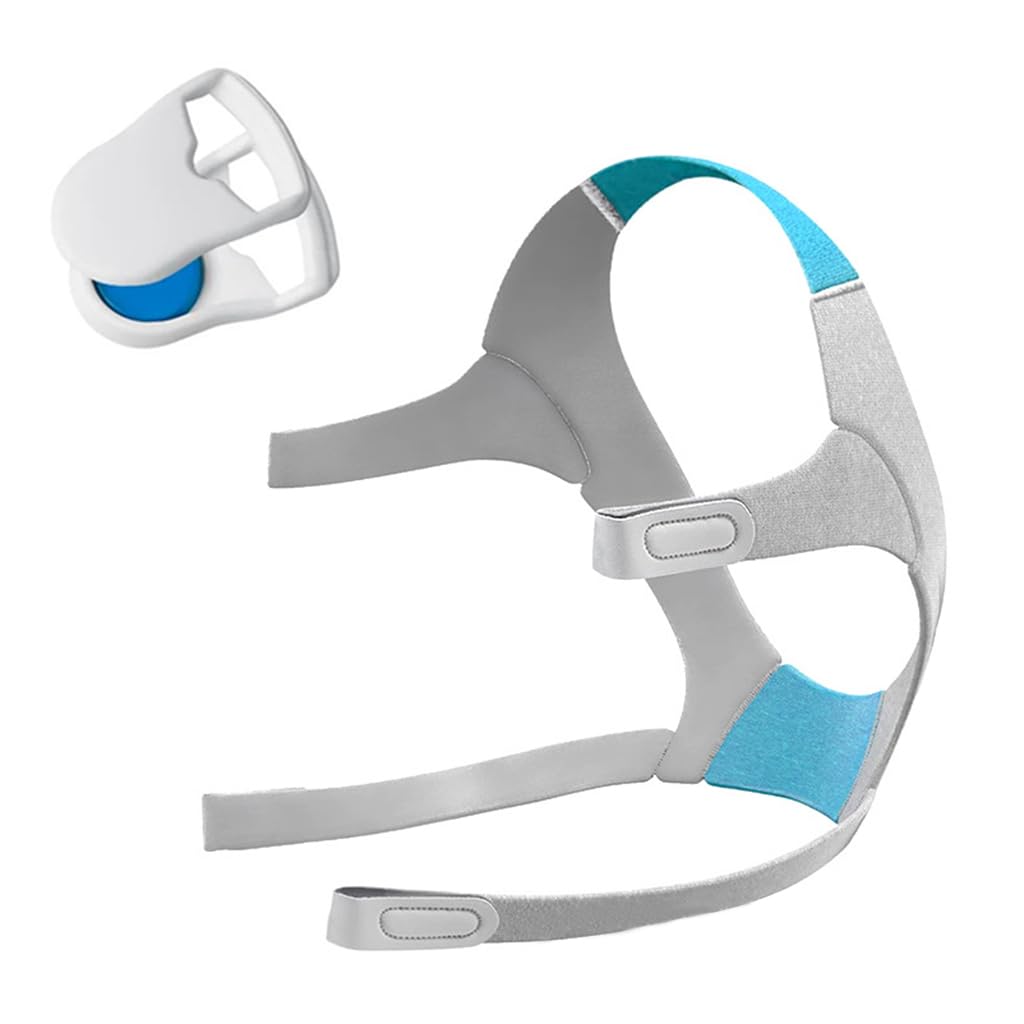 Serplex CPAP Headgear for AirFit and AirTouch F20 featuring Magnetic Buckles and Elastic Straps