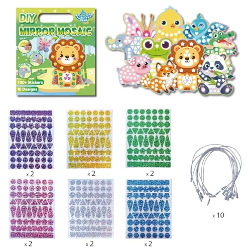 PATPAT® Mirror Mosaic Foil Kids Art Set