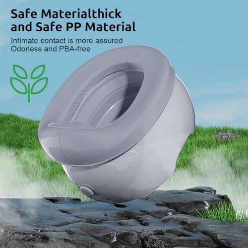 SNOWIE SOFT Potty Seat for Kids featuring Removable Liner Bucket and Foldable Design | Portable Toilet for Toddlers 2 to 5 Years