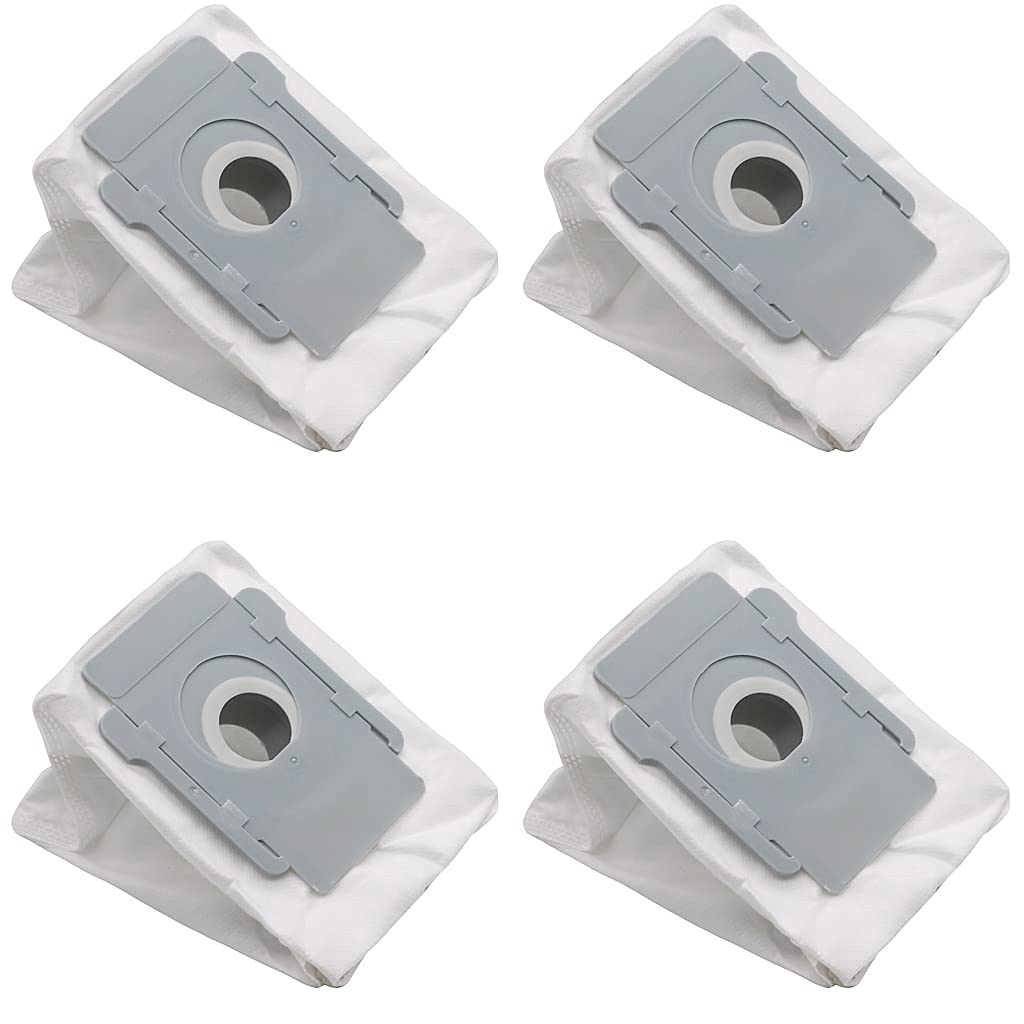 Verilux® 4PCS Replacement Bags for iRobot Roomba i7 i7+ s9 s9+ Clean Base Vacuum Cleaner Parts Dust Bags