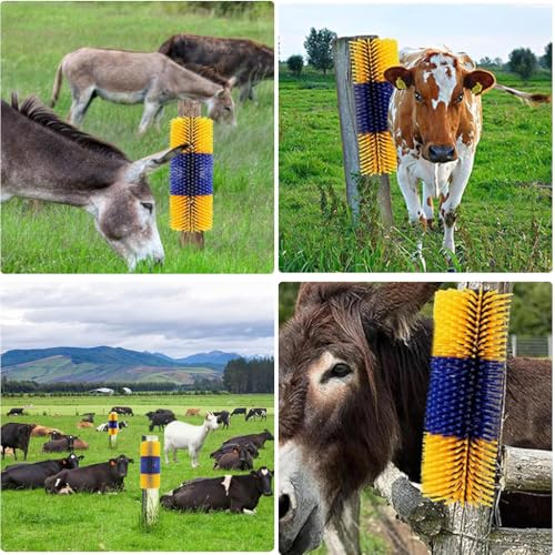 HASTHIP® Livestock Scratch Brush Kit