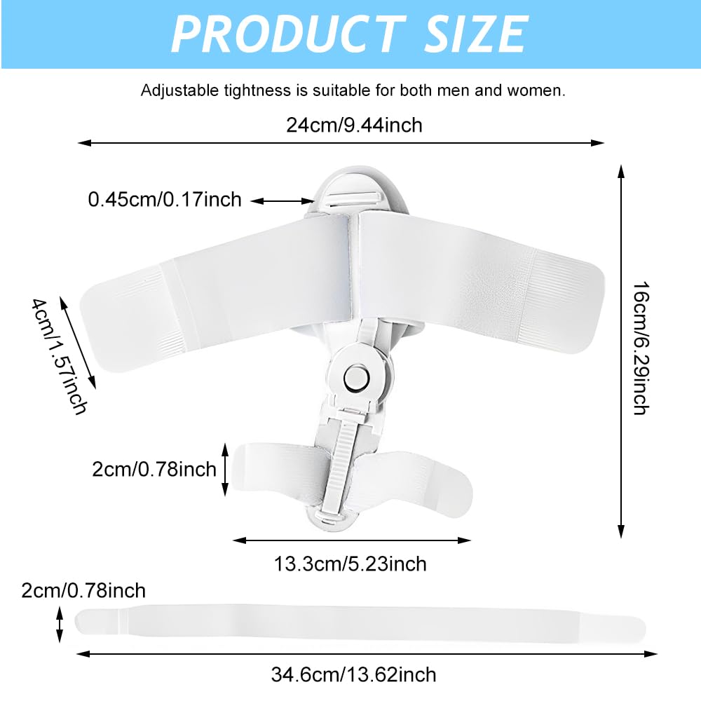 HANNEA Bunion Corrector for Day and Night Support with Adjustable Pull Design | 1pc