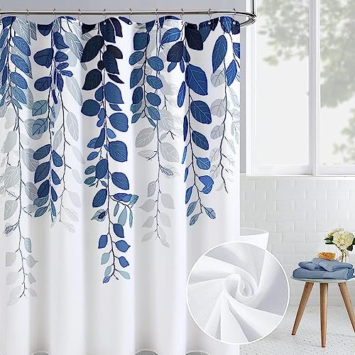 HASTHIP® Shower Curtain, 180 * 180CM Waterproof Eucalyptus Watercolor Plants Nature Vines Botanical Bouquet Floral Desgin Shower Curtain for Bathroom Decor with 12 Hooks, Style B