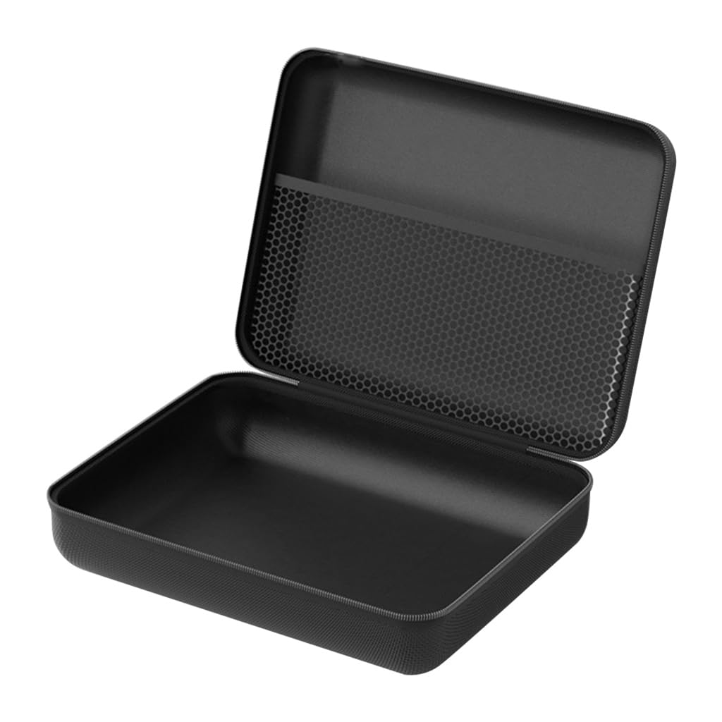 Multi Purpose Storage Case for Travel Tools and Accessories 22x18x7cm with Hand Strap | EVA PU Portable Carry Bag