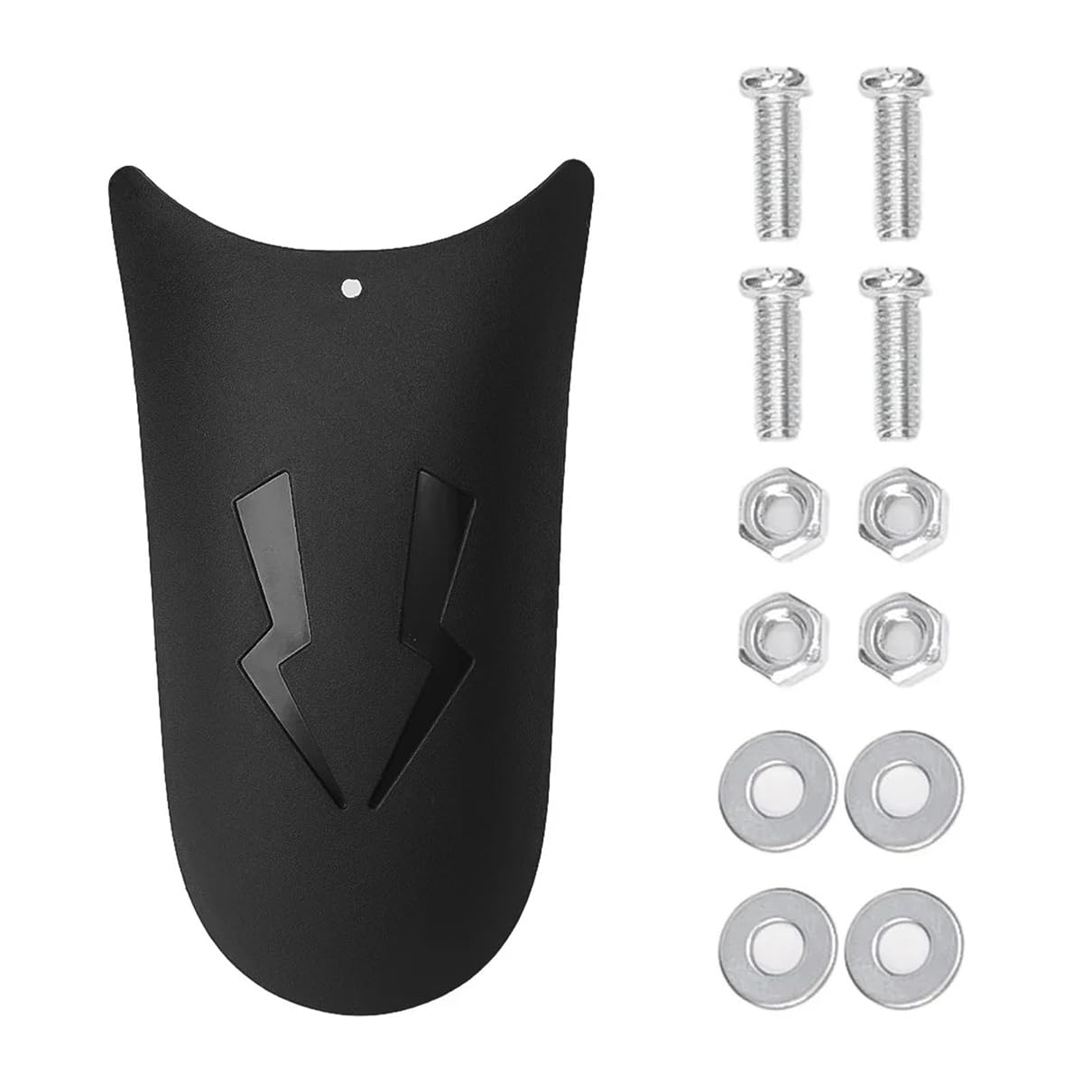 STHIRA Motorcycle Front Mudguard with Screw Pack for Scooters and E-Bikes | Splash Protection