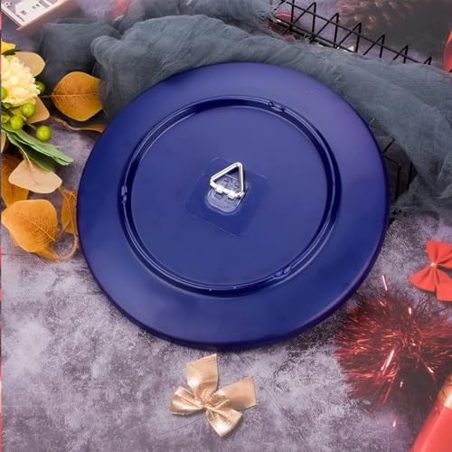 HASTHIP® 40PCS Wall Plate Hanger Display Holder Self Adhesive Plates Hanging Hook for Displaying 2.4 Inches Triangle Stainless Steel Hooks Home Decoration