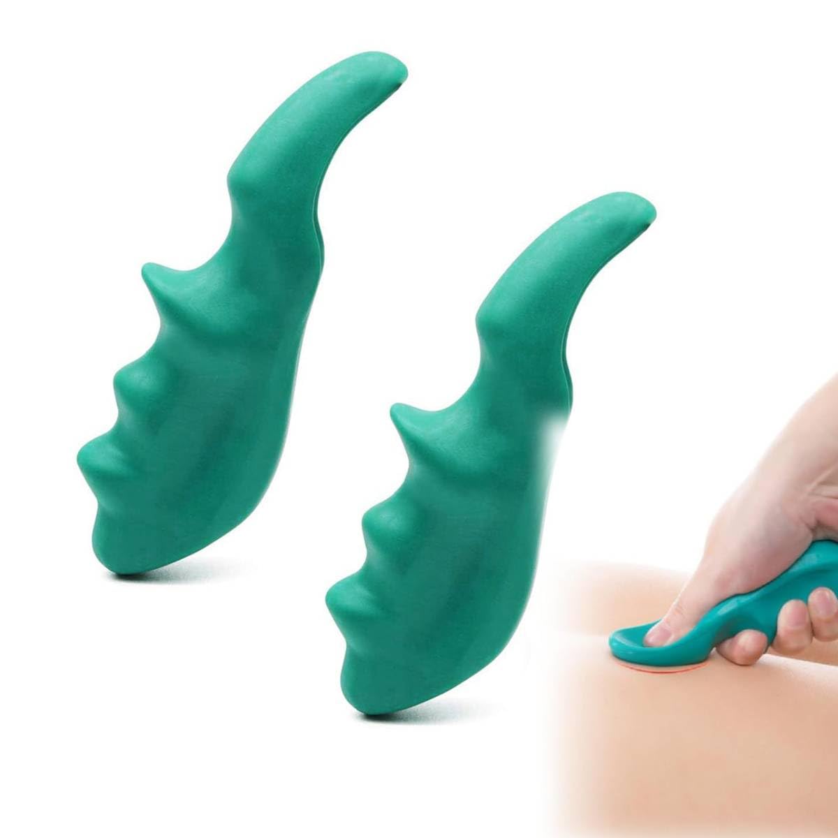 HANNEA Thumb Saver Massage Tool for Deep Tissue Relief with Ergonomic Grip and 5.2 in Length | ABS Material for Professional and Self Massage