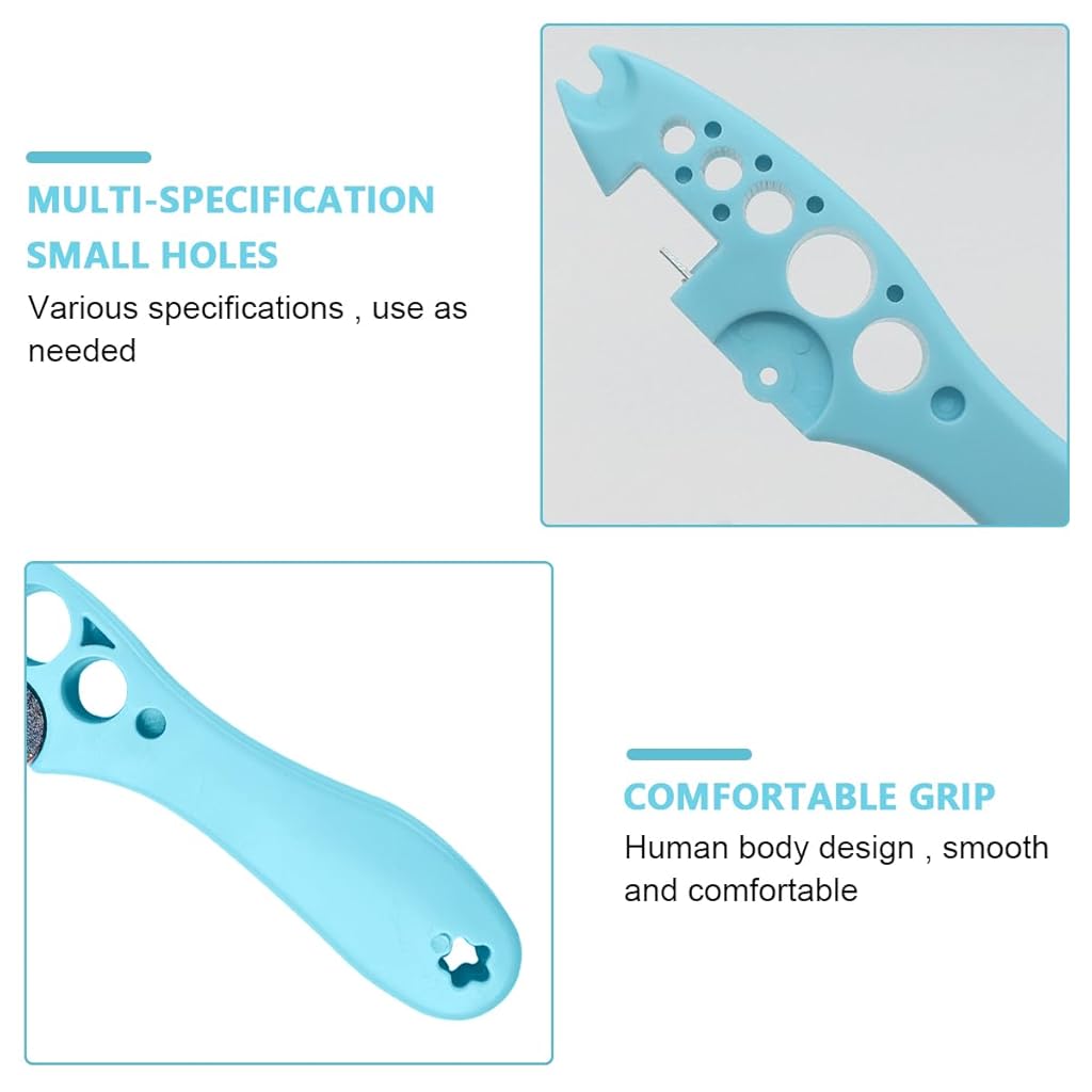 HASTHIP® Ampule Cutter Combo (Blue & Pink) with 10 Replaceable Grinding Wheels, Glass Bottle Cutter & Ampule Breaker for Doctors, Home, Medical Use, DIY Crafts, Journaling, Scrapbooking