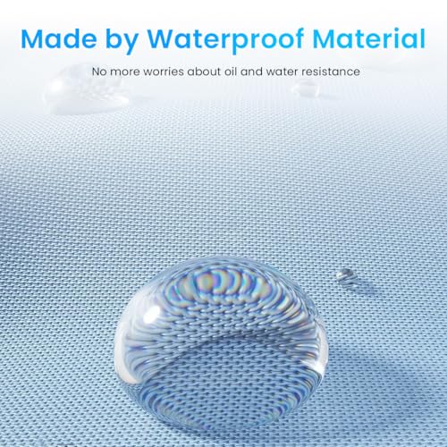 HASTHIP® Fridge Cover Fashion Floral Print Refrigerator Dust Proof with Pockets Universal Fit Kitchen Home Appliance Roofcover 70x170cm 2 PCS